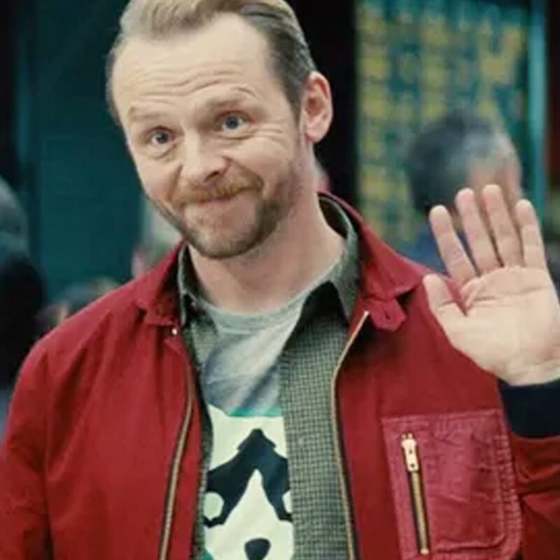 Mission Impossible 5 Simon Pegg Jacket