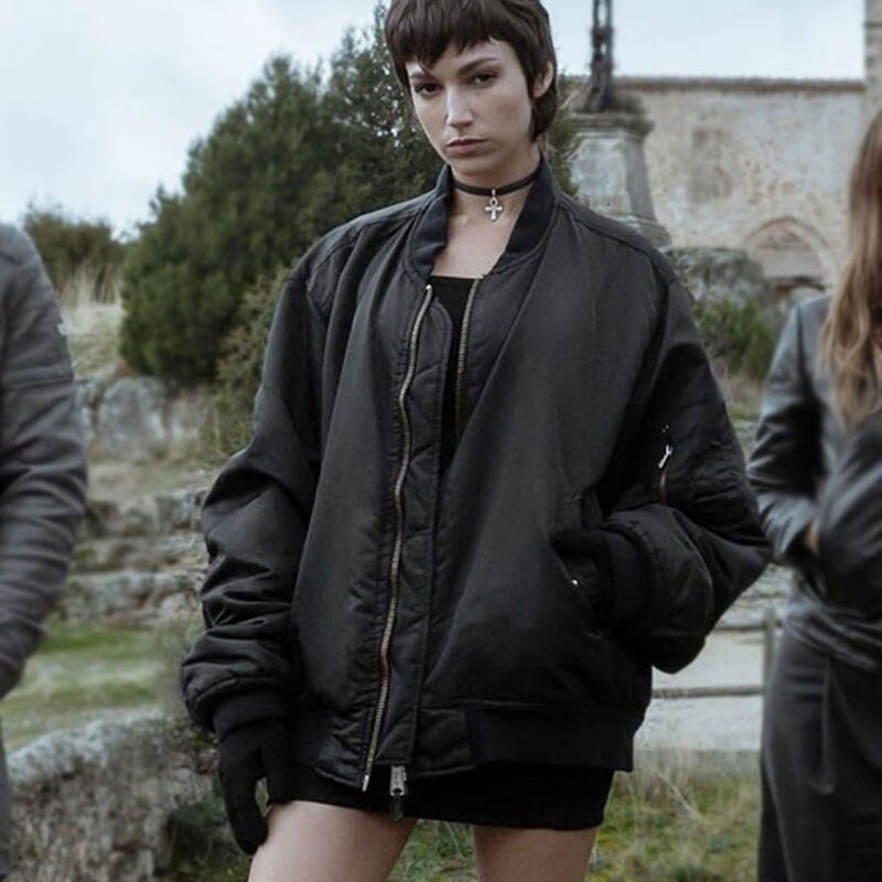 Ursula Corbero Money Heist Bomber Jacket