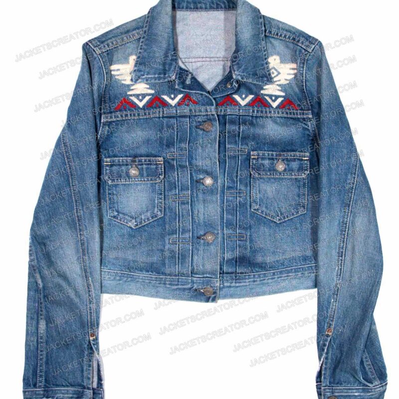 Yellowstone Season 5 Kelsey Asbille Denim Jacket