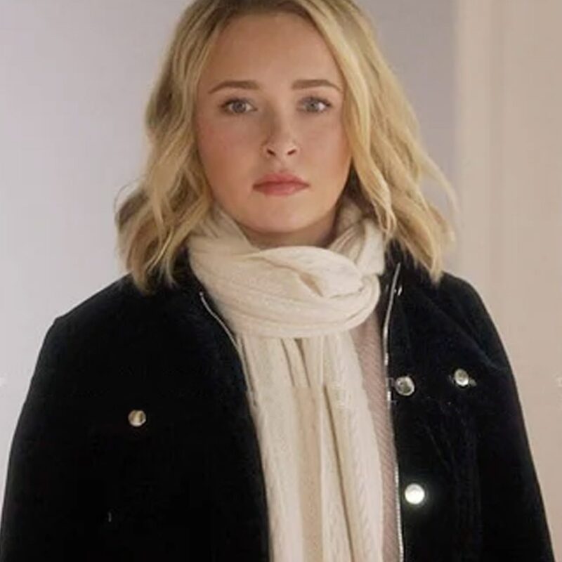 Nashville Season 4 Hayden Panettiere Black Velvet Jacket