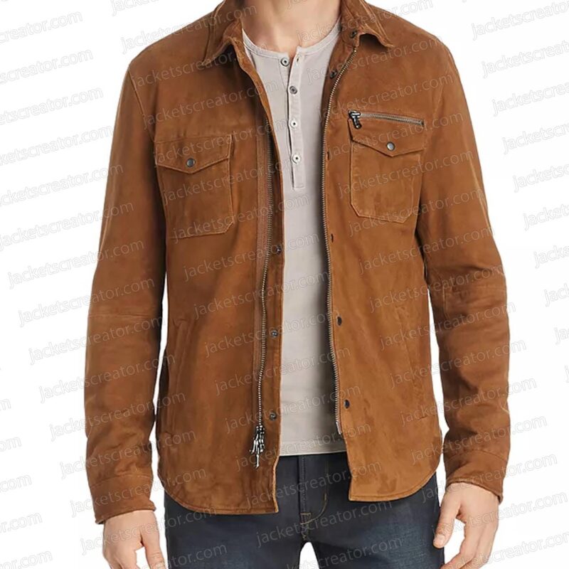 Based on a True Story Chris Messina Suede Jacket