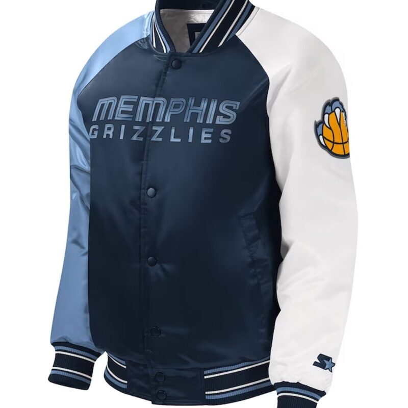 Memphis Grizzlies Navy Youth Jacket
