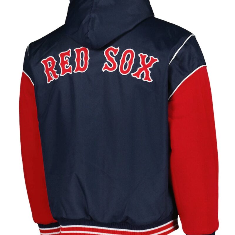 Navy/Red Boston Red Sox Hoodie Jacket