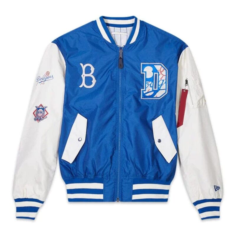 Brooklyn Dodgers New Era Bomber Jacket