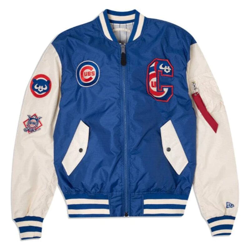 Chicago Cubs New Era Bomber Jacket