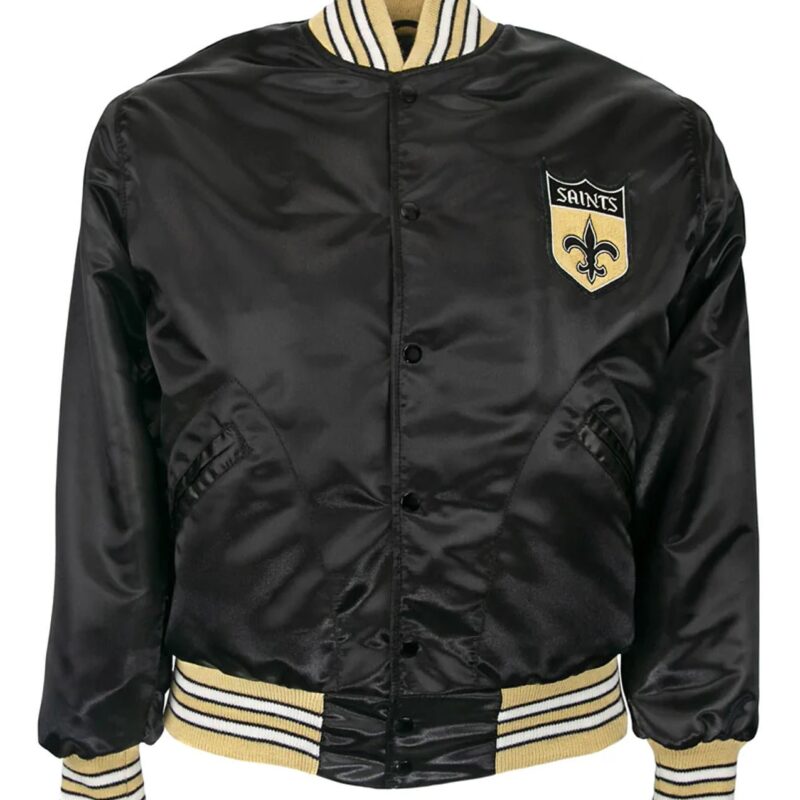 New Orleans Saints 1968 Black Jacket