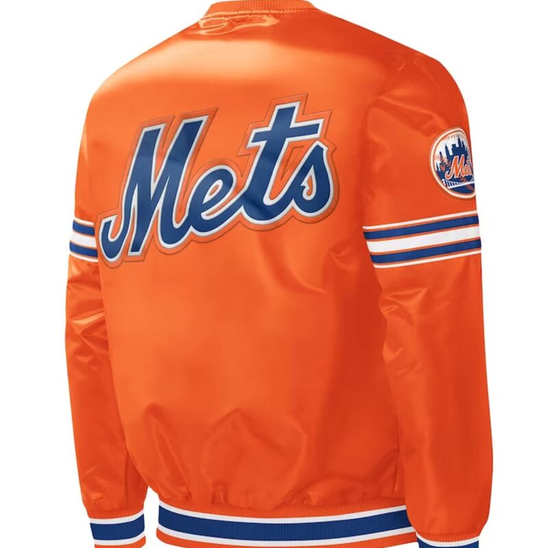 New York Mets Slider Orange Jacket