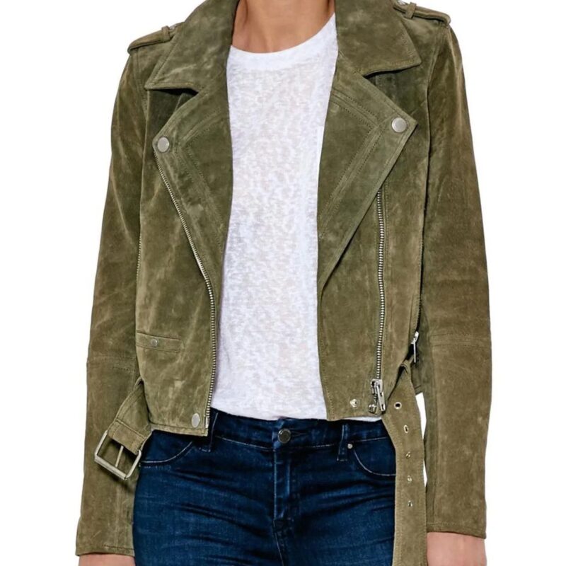 The Rookie S02 Mekia Cox Green Suede Jacket