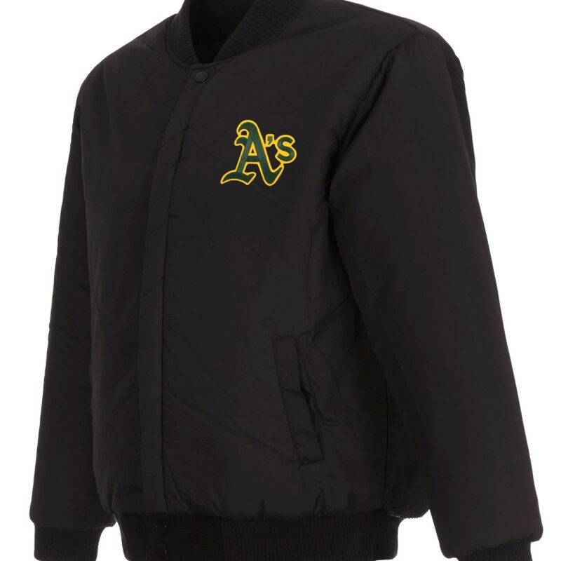 Oakland Athletics Varsity Black Jacket