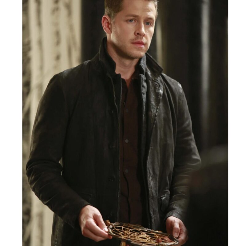 Once Upon a Time S05 Josh Dallas Leather Blazer