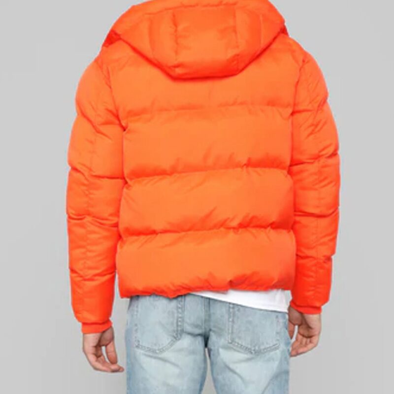 Classic Bubble Orange Puffer Jacket