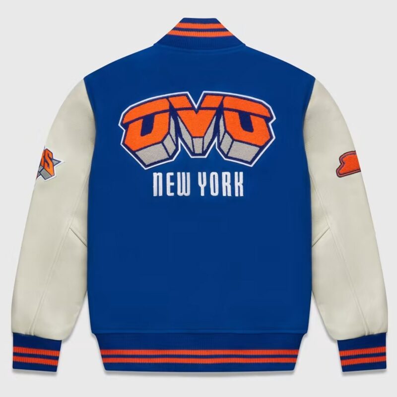 OVO New York Knicks Varsity Jacket