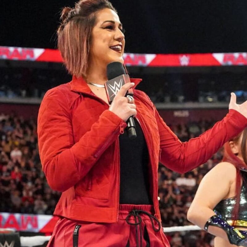 Bayley WWE Red Jacket