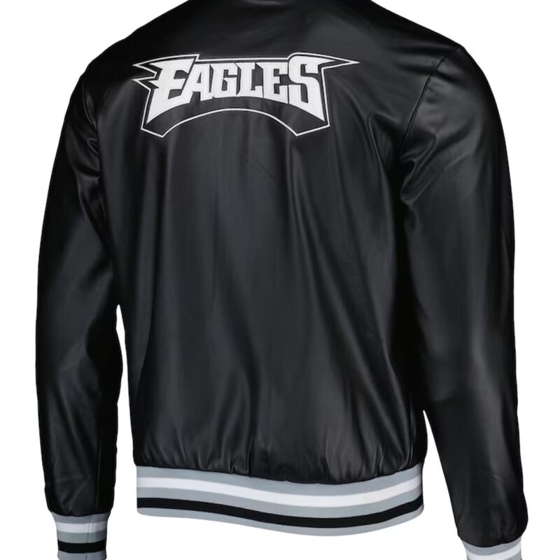 Philadelphia Eagles Metallic Black Jacket