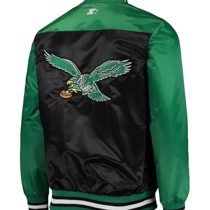 Philadelphia Eagles The Tradition II Full-Snap Team Jacket