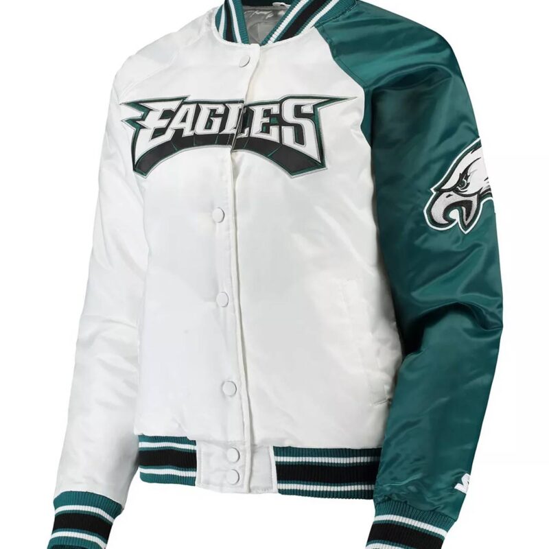White/Midnight Green Philadelphia Eagles Hometown Jacket
