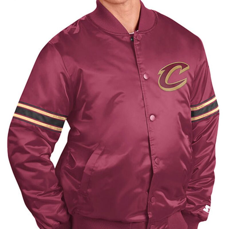 Pick & Roll Cleveland Cavaliers Wine Jacket