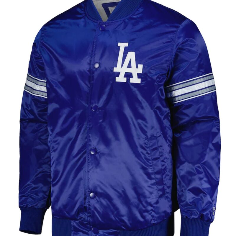 Royal Los Angeles Dodgers Pick & Roll Jacket