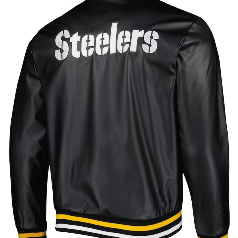 Pittsburgh Steelers Metallic Black Jacket