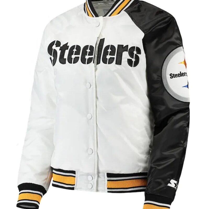 White/Black Pittsburgh Steelers Hometown Jacket