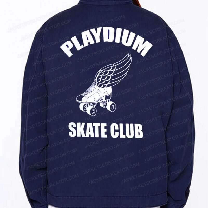 Playdium Skate Club Harry Styles Blue Jacket