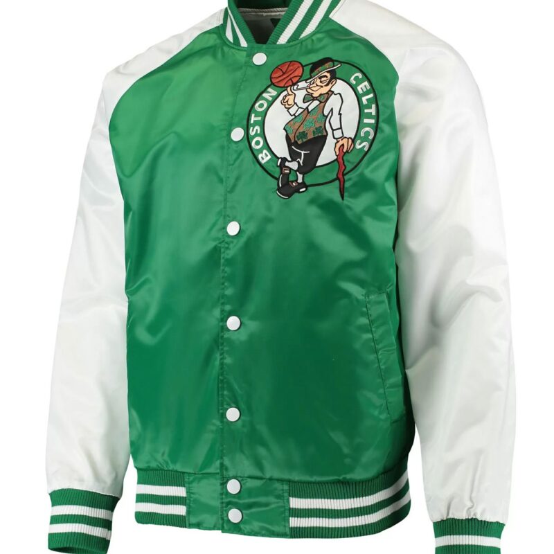 Kelly Green/White Boston Celtics Point Guard Jacket