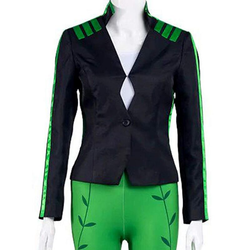 Poison Ivy Harley Quinn Leather Jacket