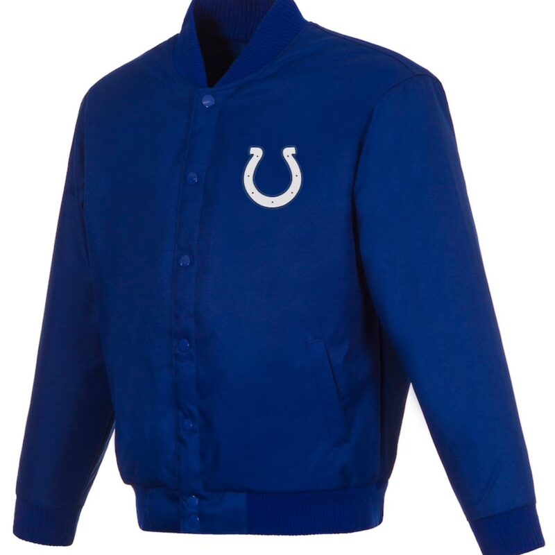 Royal Indianapolis Colts Poly Twill Jacket