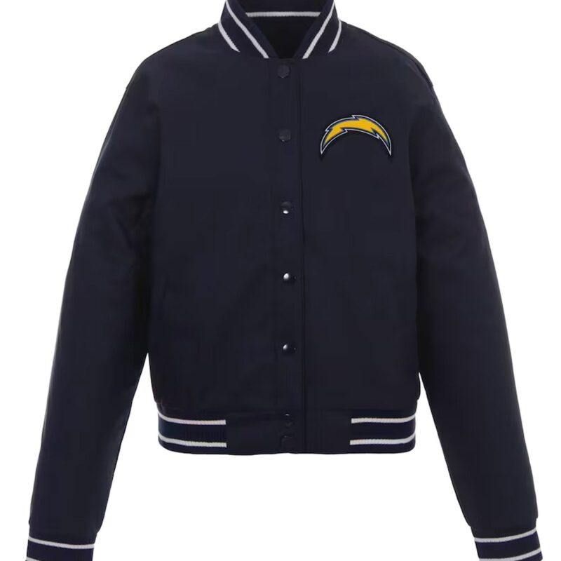 Los Angeles Chargers Poly Twill Navy Jacket