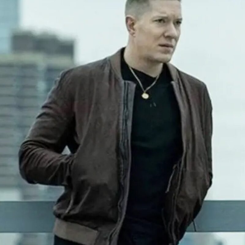 Power Book IV Force Joseph Sikora Brown Suede Bomber Jacket