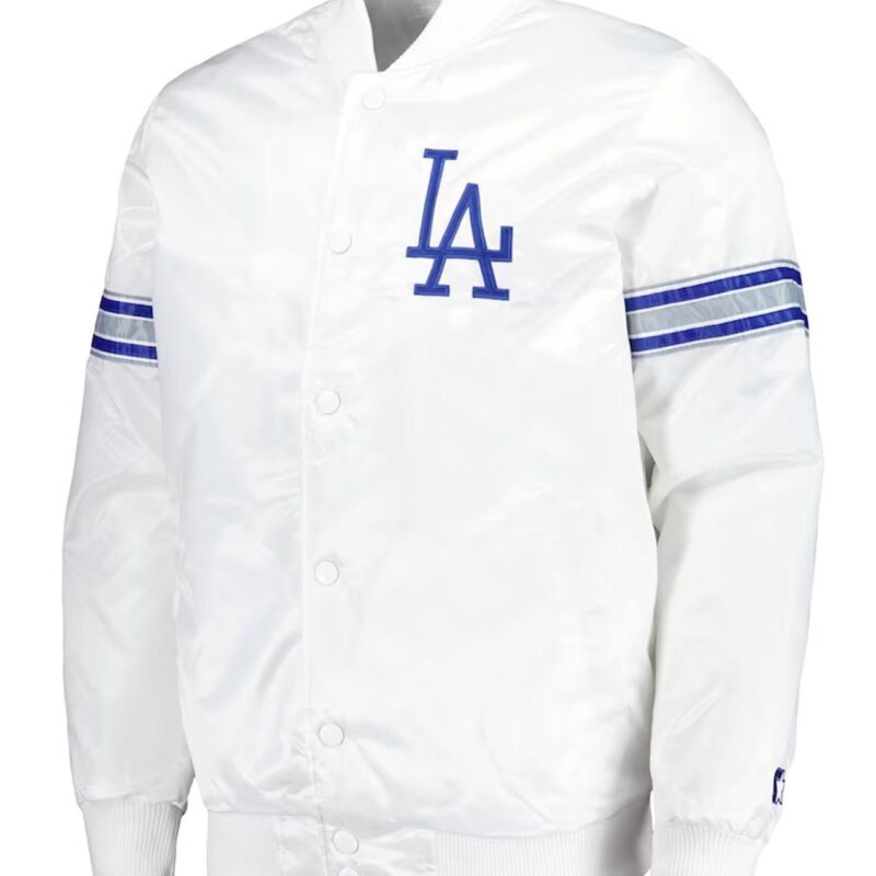 LA Dodgers Power Forward White Jacket