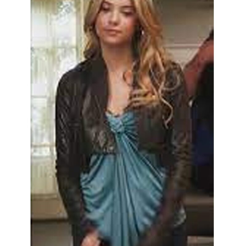 Pretty Little Liars Ashley Benson Cropped Leather Jacket