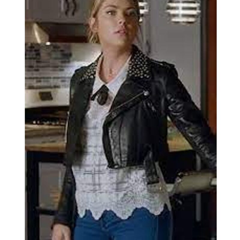 Pretty Little Liars Ashley Benson Studded Leather Jacket