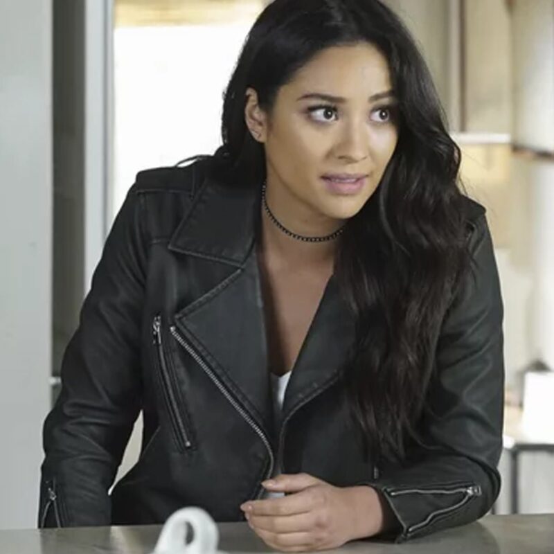 Pretty Little Liars S07 Shay Mitchell Leather Jacket