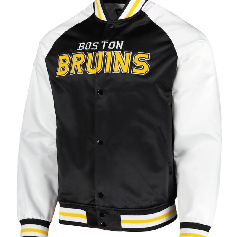 Black/White Boston Bruins Prime Time Jacket