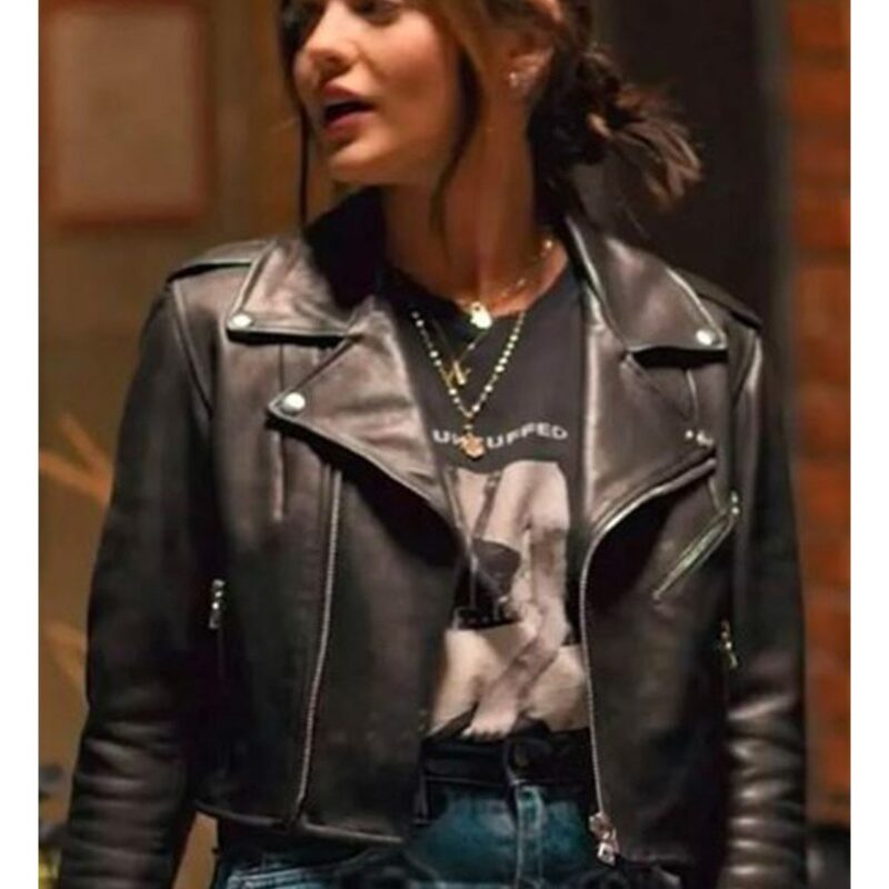 Puppy Love Lucy Hale Leather Jacket