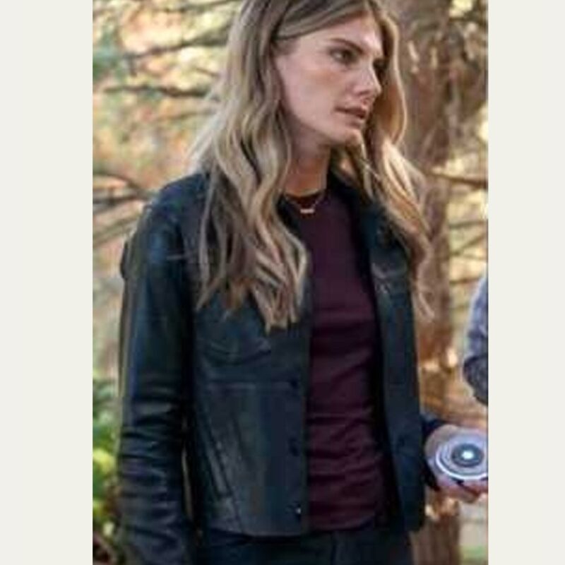 Quantum Leap Caitlin Bassett Leather Jacket