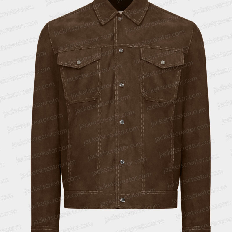 FBI Most Wanted Season 4 Edwin Hodge Suede Jacket