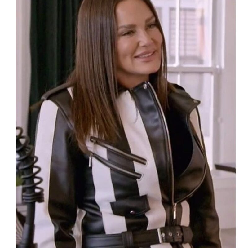 Meredith Marks Real Housewives of Salt Lake City Leather Jacket