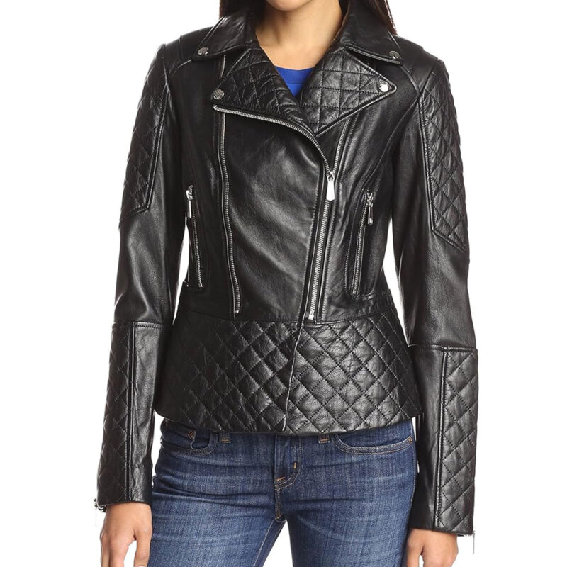 Bad Judge Kate Walsh Quilted Leather Jacket