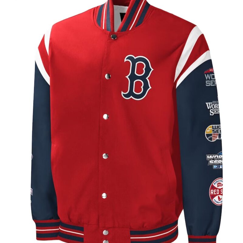 World Series Champions Boston Red Sox Red/Blue Jacket