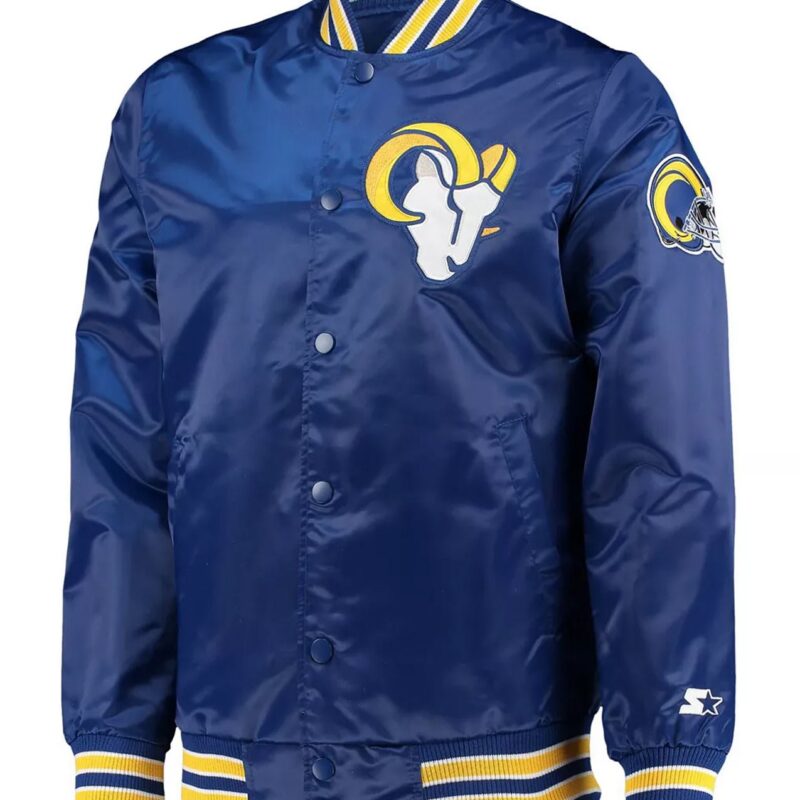 Royal Los Angeles Rams Retro The Diamond Jacket