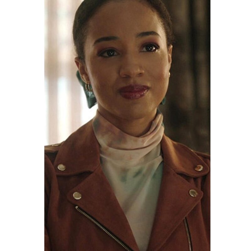 Riverdale Season 6 Erinn Westbrook Brown Suede Jacket