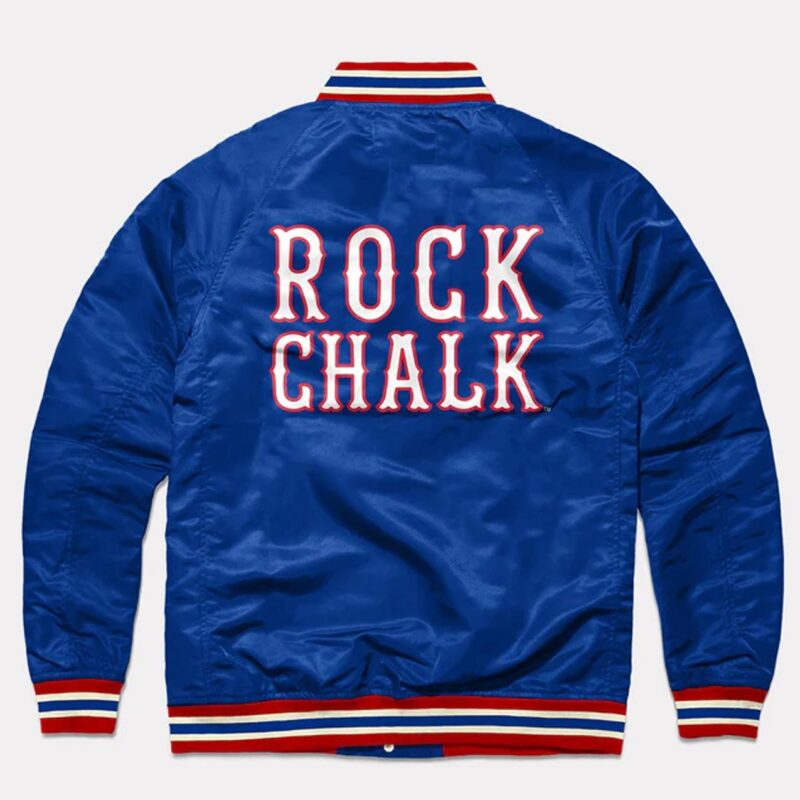 Rock Chalk Kansas Jayhawks Blue Jacket