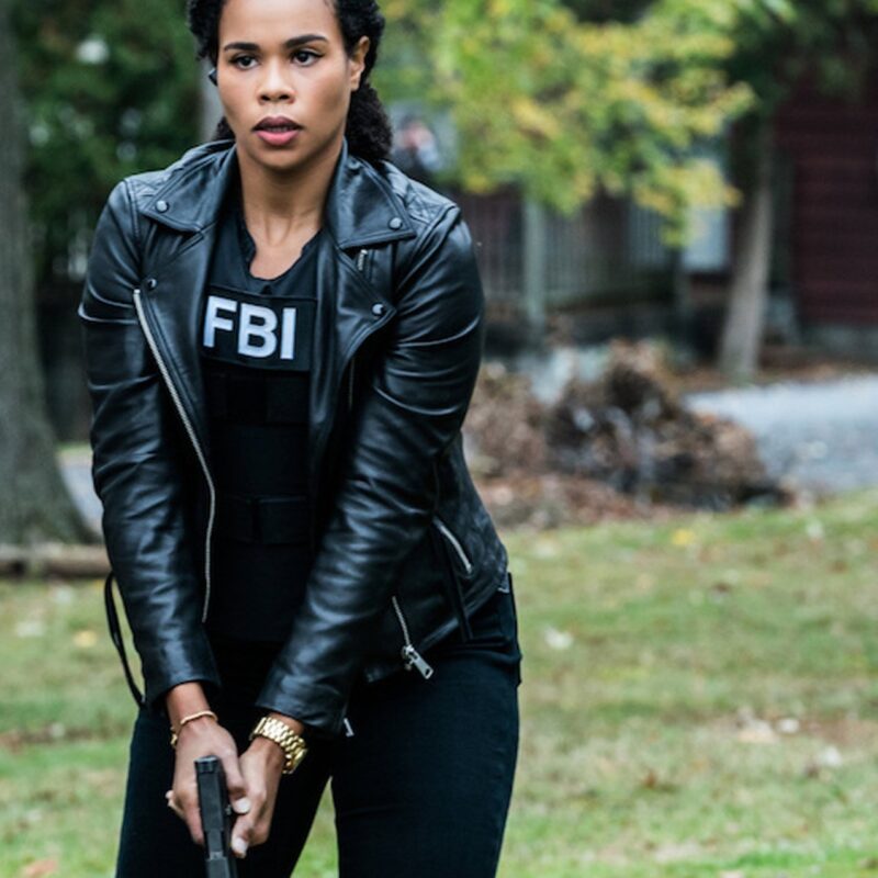 FBI Most Wanted Roxy Sternberg Leather Jacket