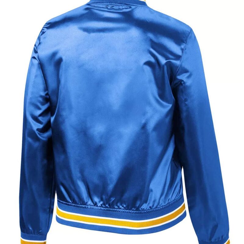 Royal Los Angeles Rams Lightweight Satin Jacket