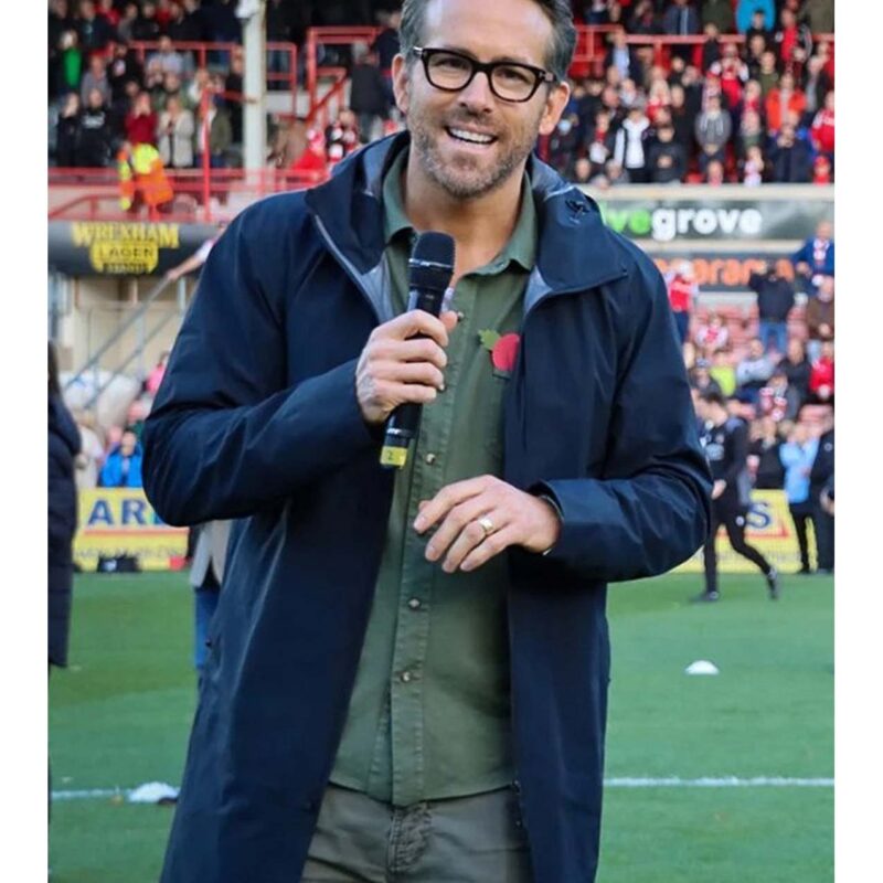 Ryan Reynolds Welcome To Wrexham Hooded Jacket