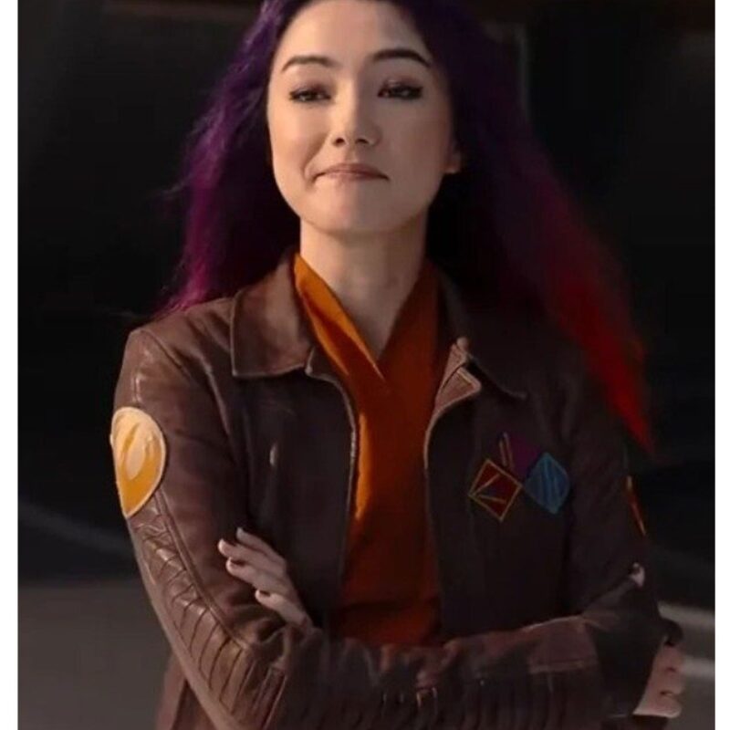 Natasha Liu Bordizzo Ahsoka Leather Jacket