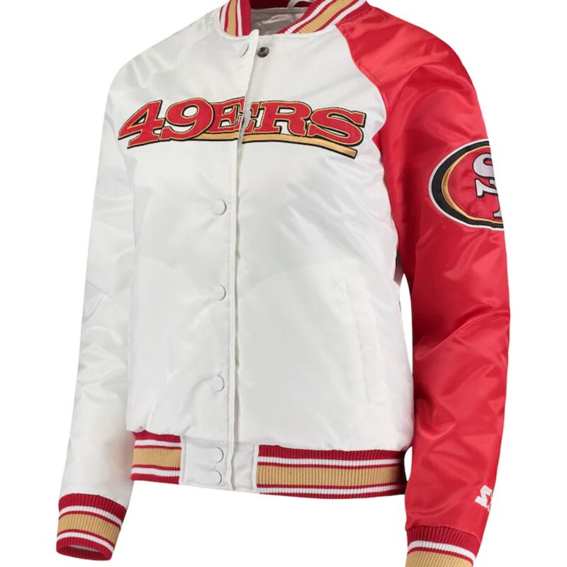 White/Red San Francisco 49ers Hometown Jacket