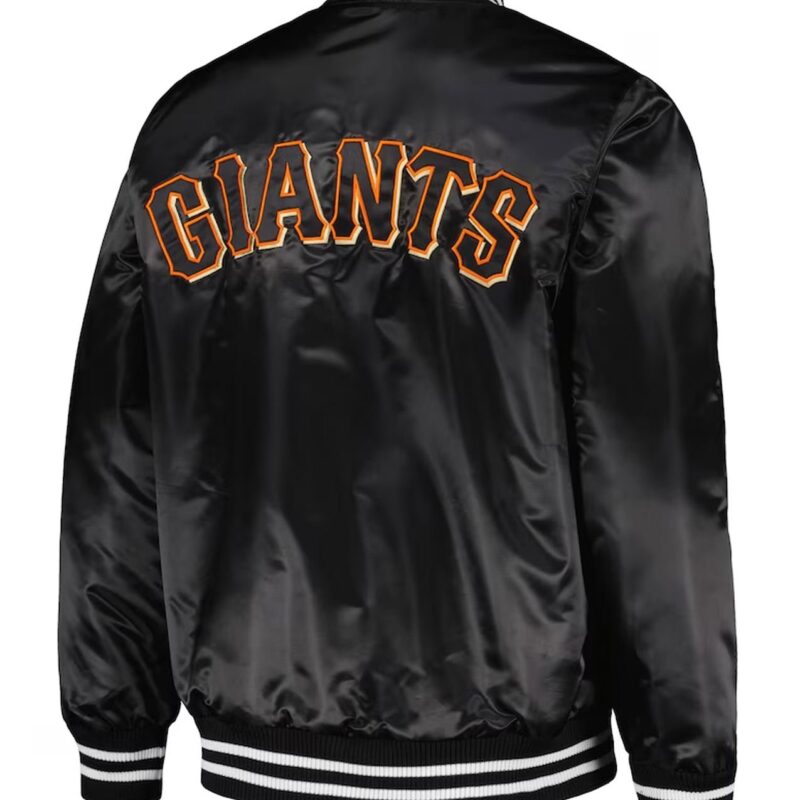 San Francisco Giants Black Patch Jacket